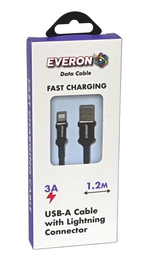 EVERON USB-A Cable with Lightning Connector