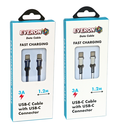 EVERON USB-C Cable with USB-C Connector