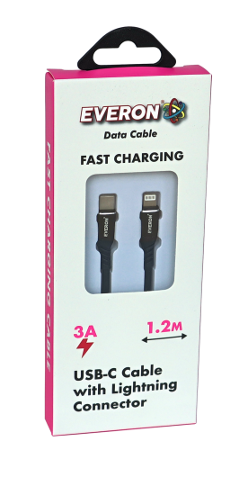 EVERON USB-C Cable with Lightning Connector